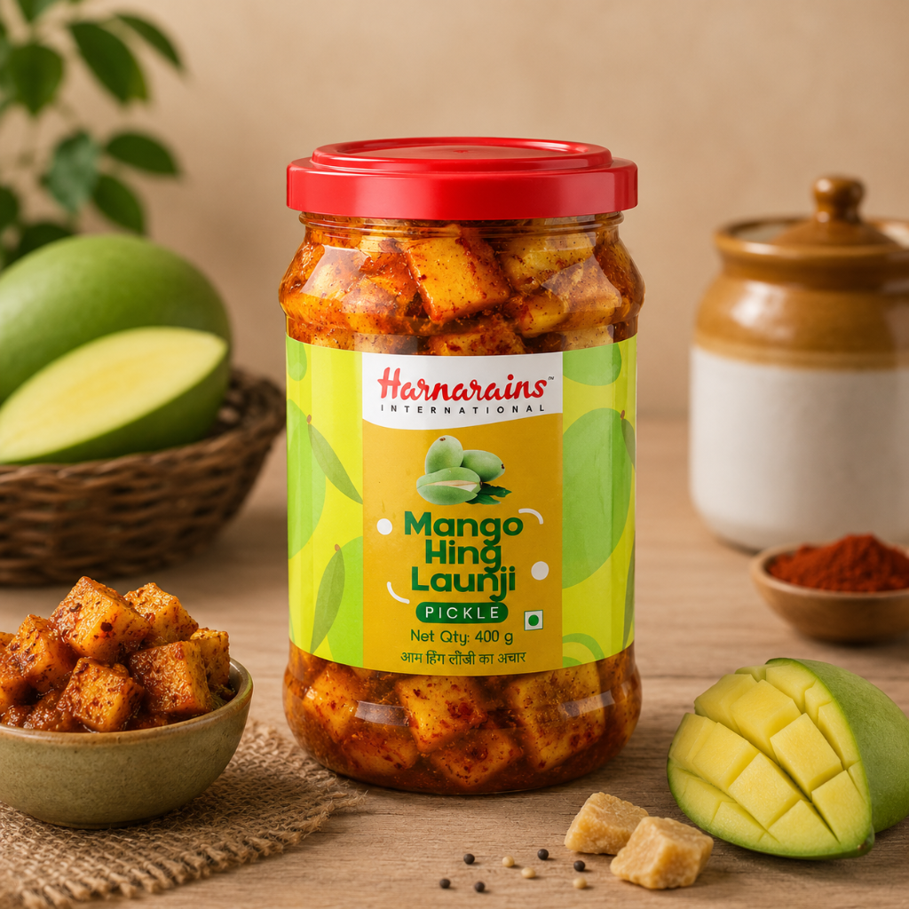 Harnarains International Mango Hing Launji Pickle