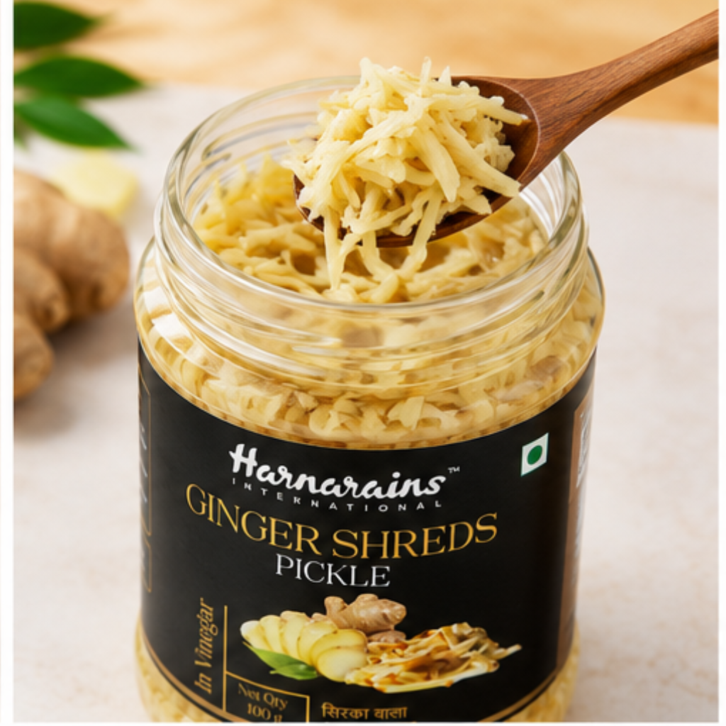 Harnarains International Ginger Shreds Pickle
