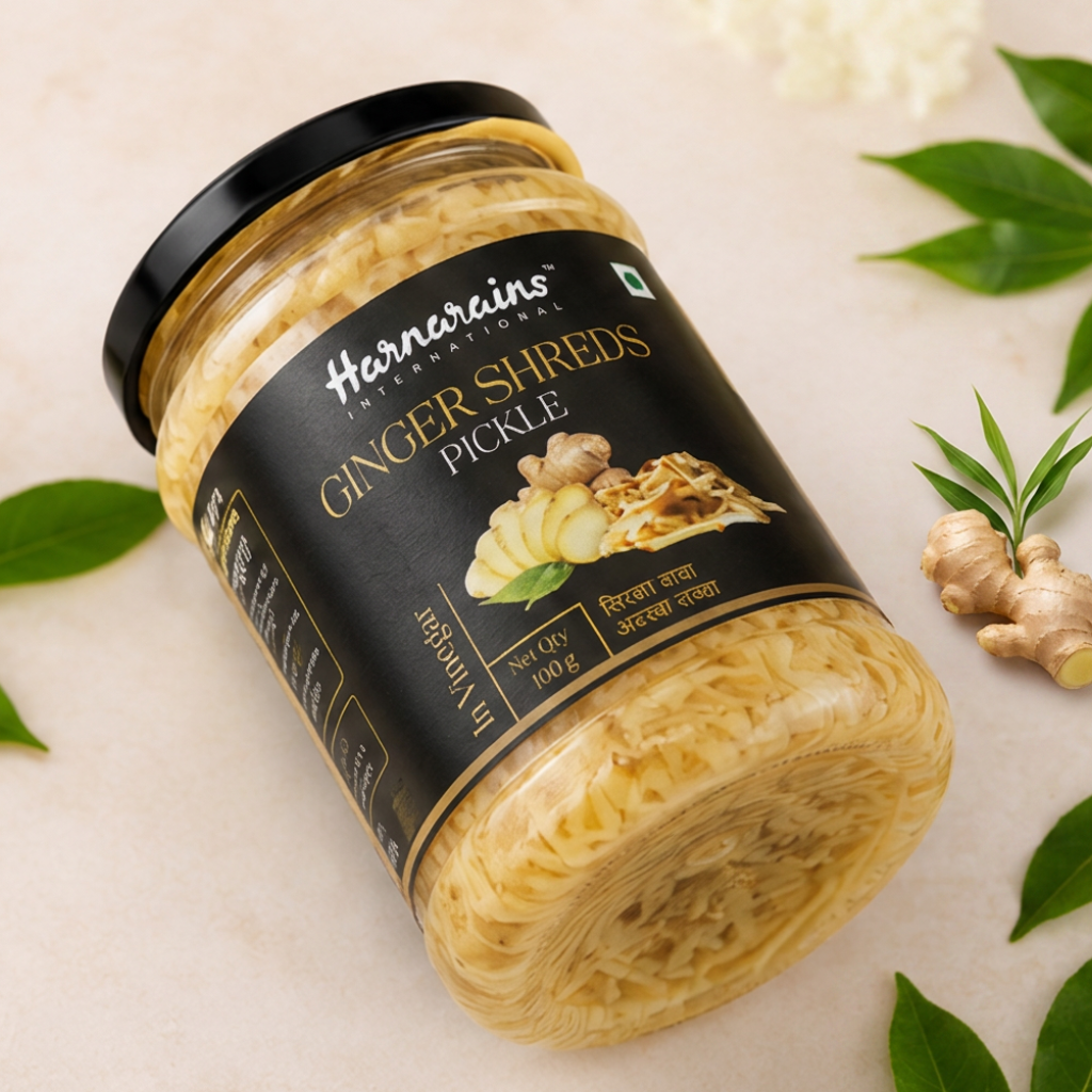 Harnarains International Ginger Shreds Pickle
