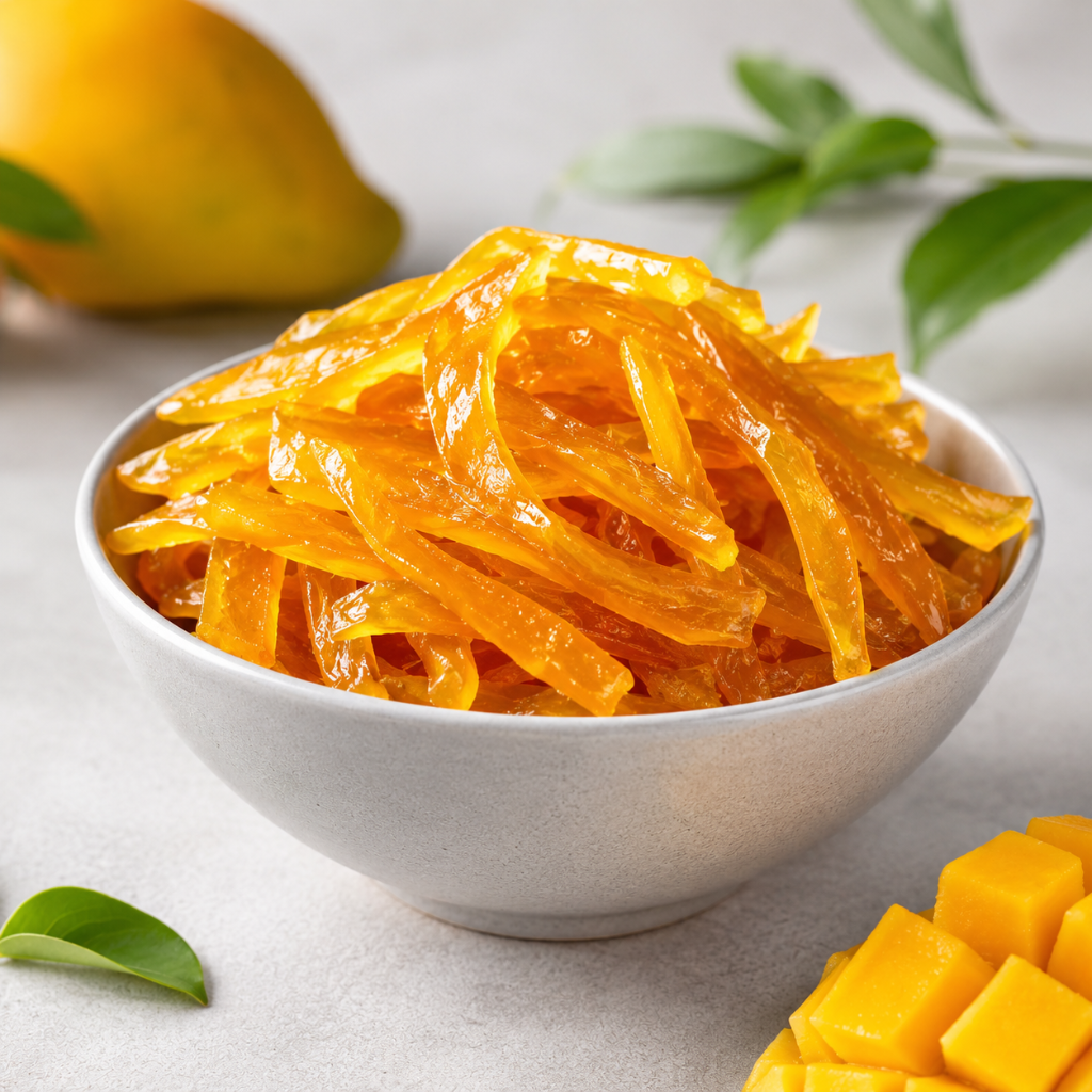 Harnarains International Glazed Mango Shreds
